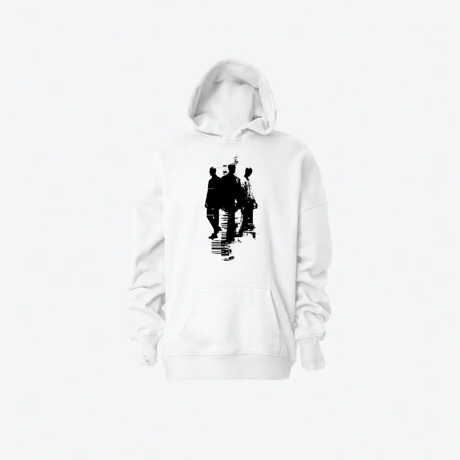 Born Broke Die Rich Hoodie | هودي أوفر سايز بطبعة نصية جريئة
