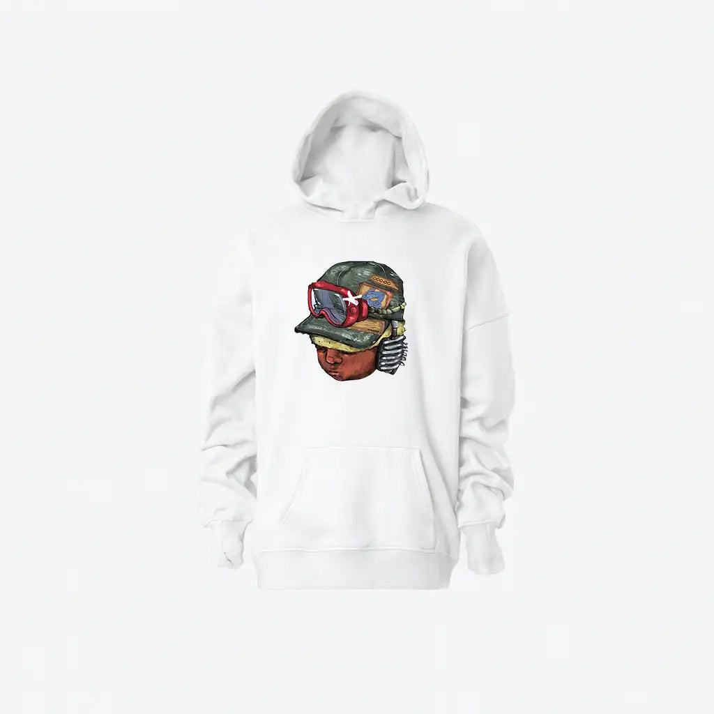 Colorful Street Mask Hoodie – هودي قناع ستريت آرت من NOVUS